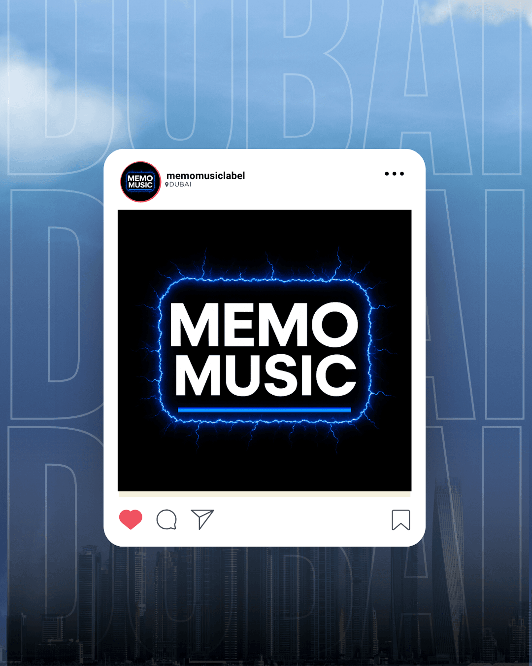 Follow MEMO MUSIC on Instagram